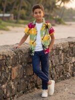 Boys 8-16 Years (Hawai) Beach Shirt